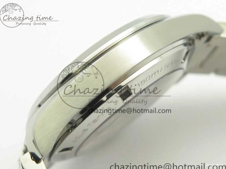 1229 Aqua Terra 150M SS VSF 1:1 Best Edition Gray Textured Dial on SS Bracelet A8500 Super Clone MultiPurpose 8039